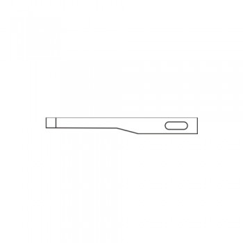 Micro Scalpel Blade No. 62 Pack of 25 Stainless Steel,